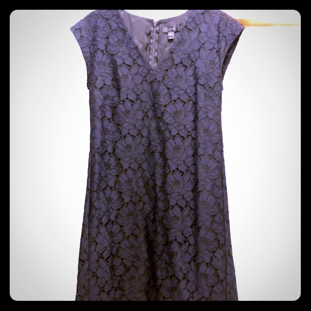 J. Crew Sleeveless Lace Shift Dress